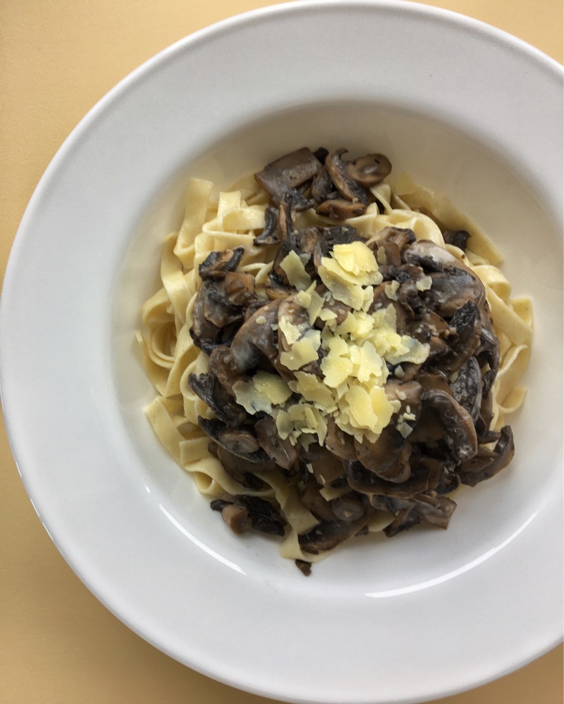 fettuccini al funghi