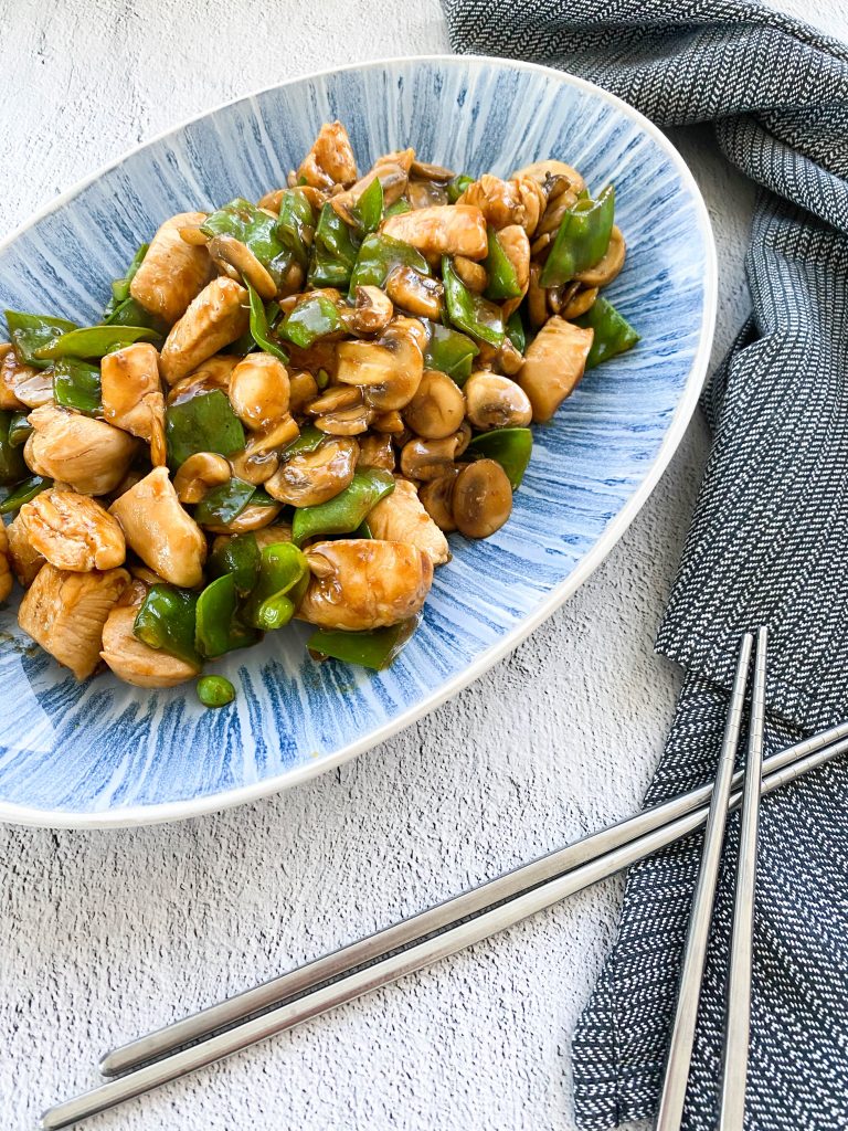 Stir fry chicken