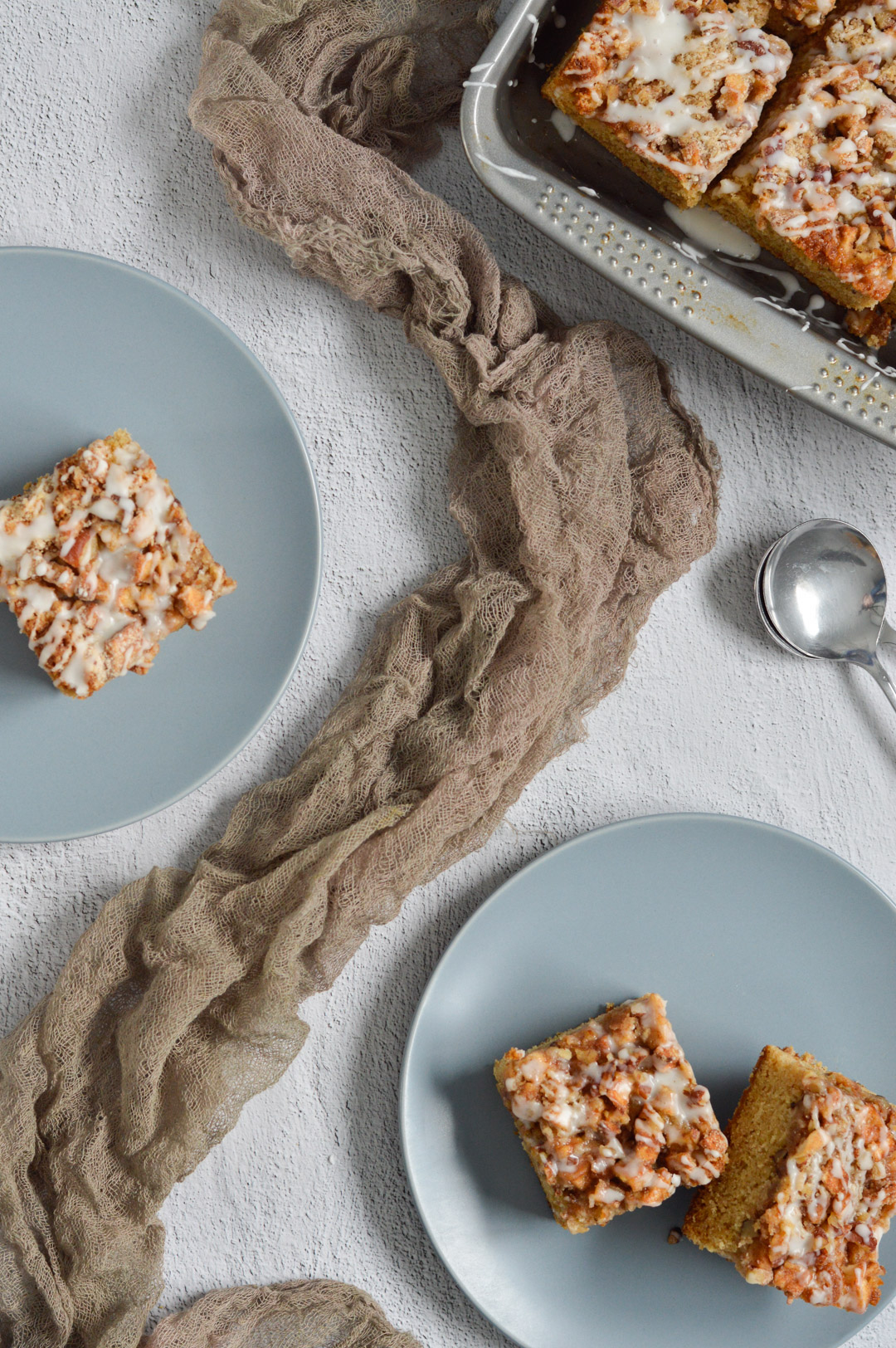 Cinnamon Apple Coffee Cake display