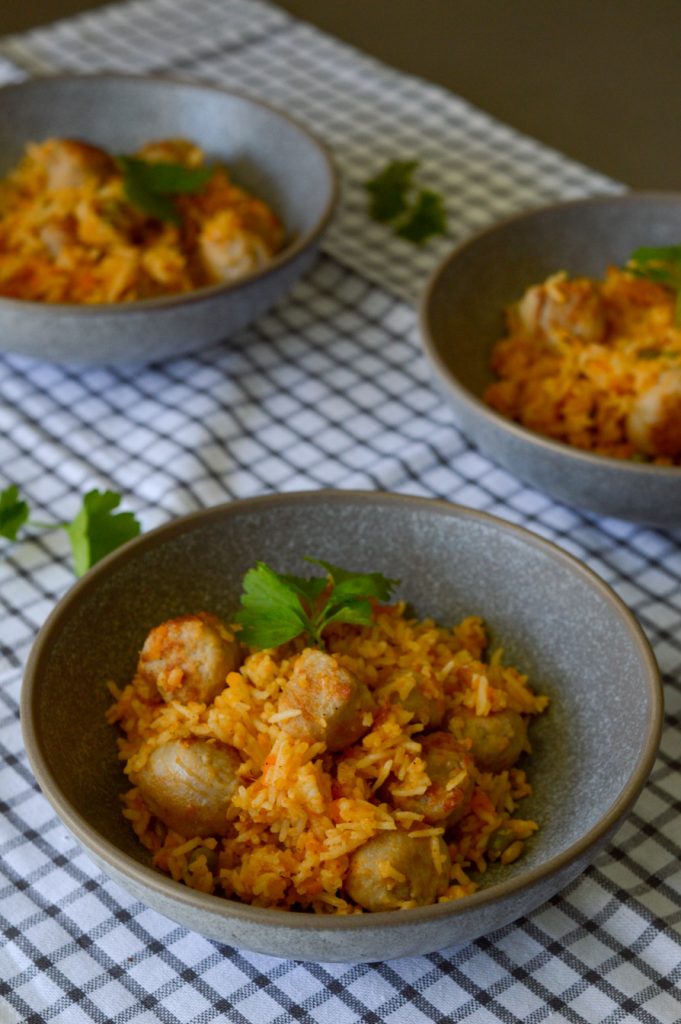 Peruvian Sausage Rice