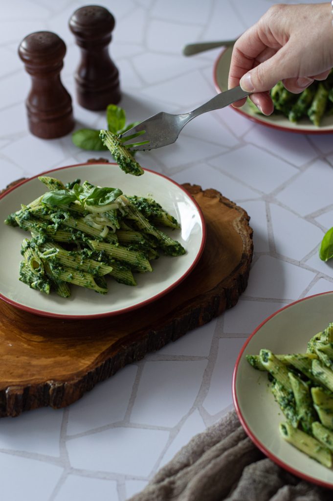 Grabbing some Peruvian Pesto