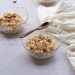 Three bowls of Peruvian Rice Pudding